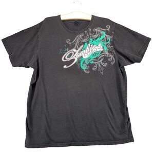 Zombies T-Shirt Womens 2XL Short Sleeve Black Crew Neck Regular Fit Graphic